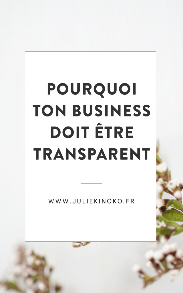 Pourquoi une entreprise doit être transparente (avec Carole Juge-Llewellyn, Joone)